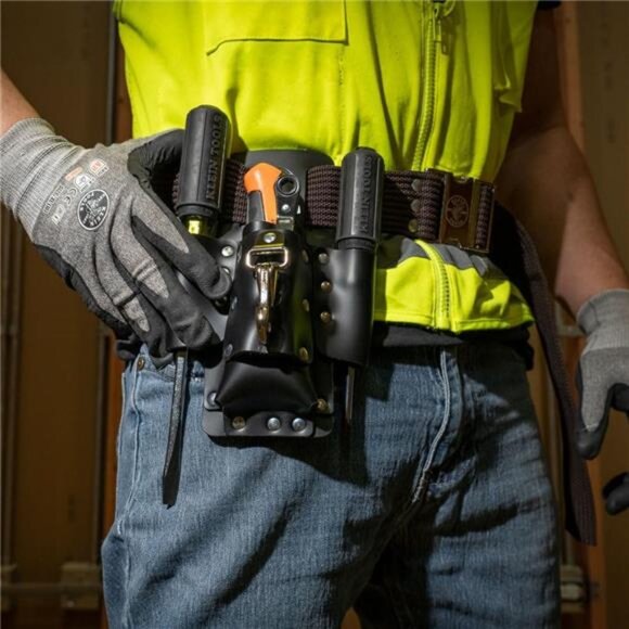 Tools 5119 Tool Pouch, Multi Tool Holder with 4 Pockets and Knife Holder - Picture 3 of 6